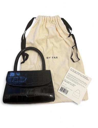 Far mini borsa pelle - by,