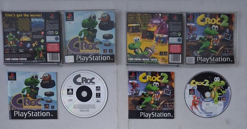 Pacchetto giochi ps1 croc - giochi,
