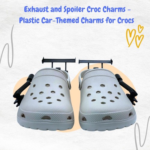 Charms croc scarico spoiler - croc, e