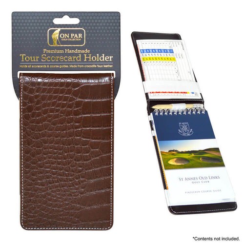 Porta scorecard golf croc - da,