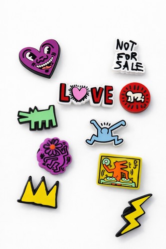 Keith haring set charms per - keith,