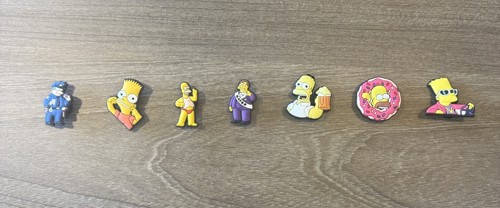 Simpsons croc charms - croc,