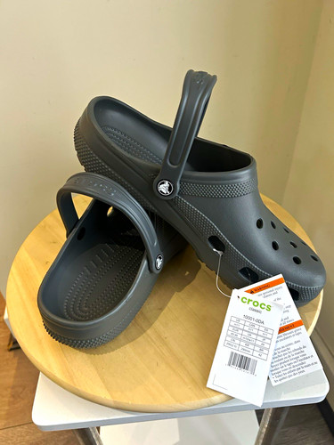 Crocs classic zoccolo grigio - zoccolo,