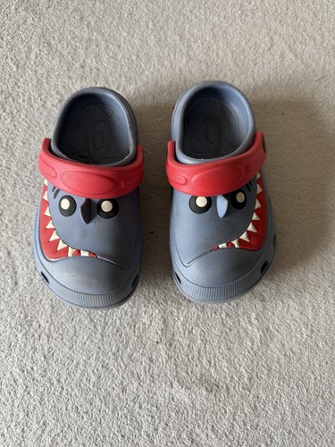 Scarpe zoccoli bambino blu